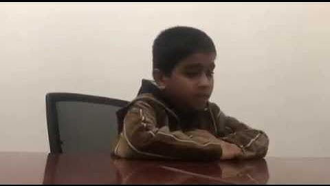 ماشاء الله تلاوة طفل لايات من سورة الشعراء