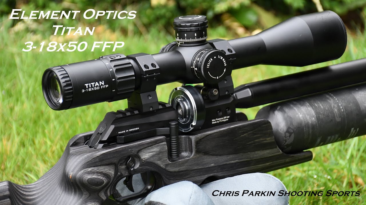 Element Optics Titan, 3-18x50 FFP MIL, REVIEW 