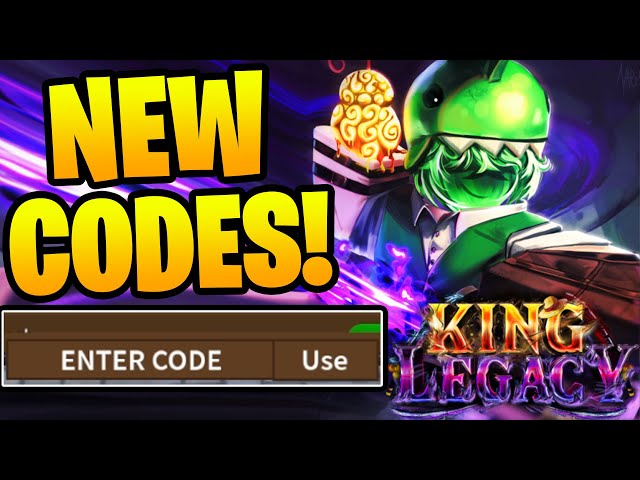 8 CODES* ALL WORKING CODES FOR KING LEGACY MARCH 2023! ROBLOX KING