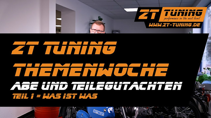 Simson Tuning aber Legal! ABE und Teilegutachten. Wir erklären was ihr beachten müsst! 1.Teil