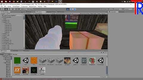A random game using Unity - Pushing certain objects
