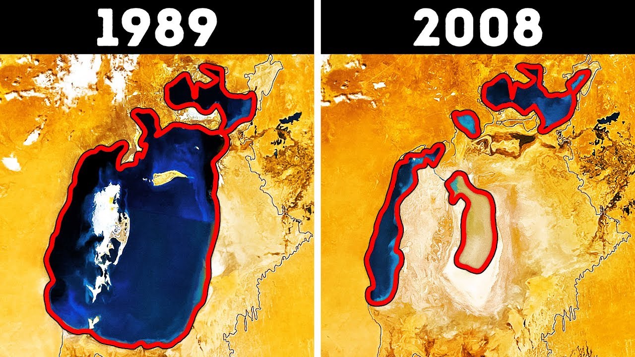 On a Détruit le 4ème Plus Grand Lac du Monde YouTube