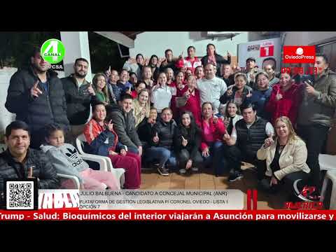 JULIO BALBUENA - CANDIDATO A CONCEJAL MUNICIPAL (ANR)