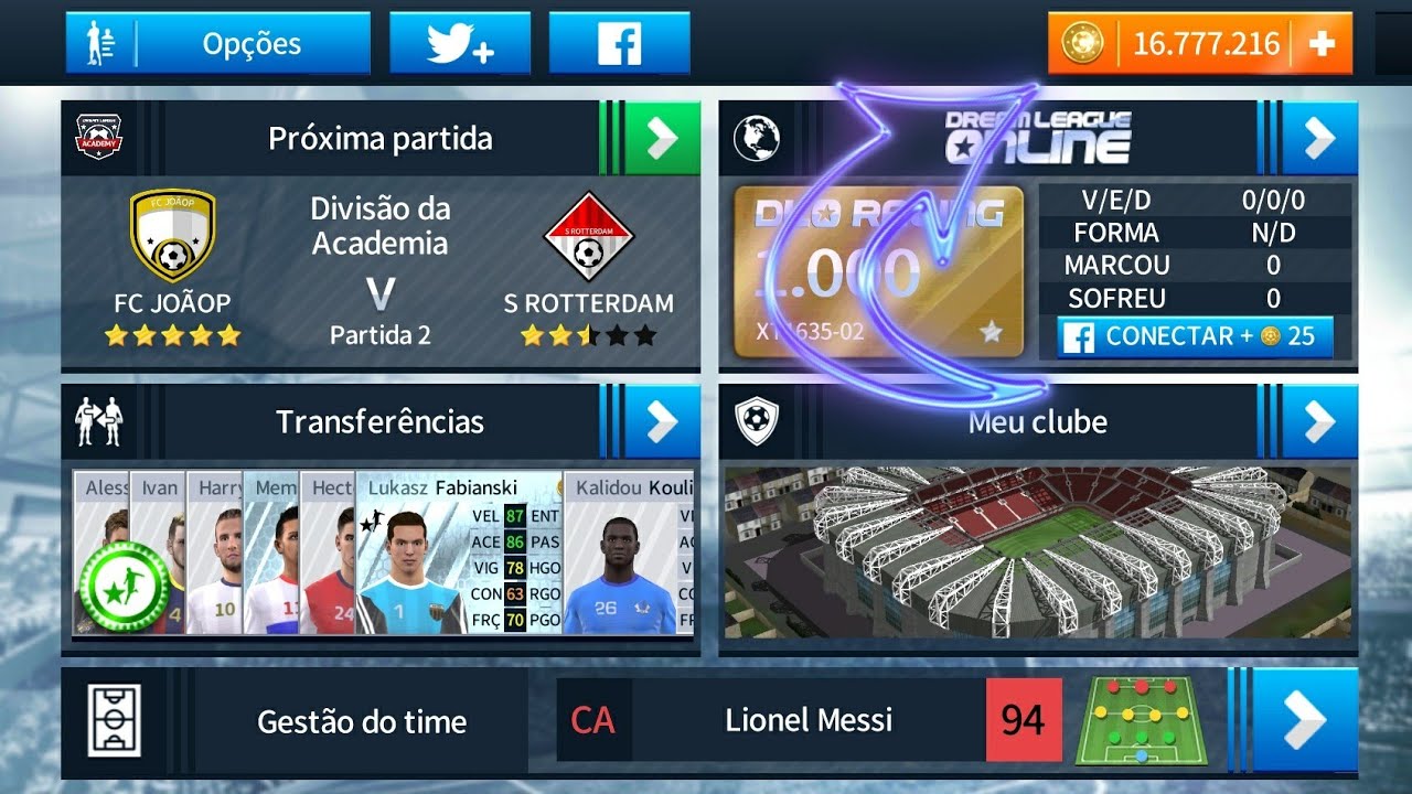 DREAM LEAGUE SOCCER 2018 Mod DINHEIRO INFINITO Versão 5.03/5.064 (SEM ROOT)  