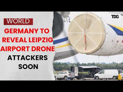 Video Germany To Reveal Who Was Behind Leipzig Airport Drone Attack