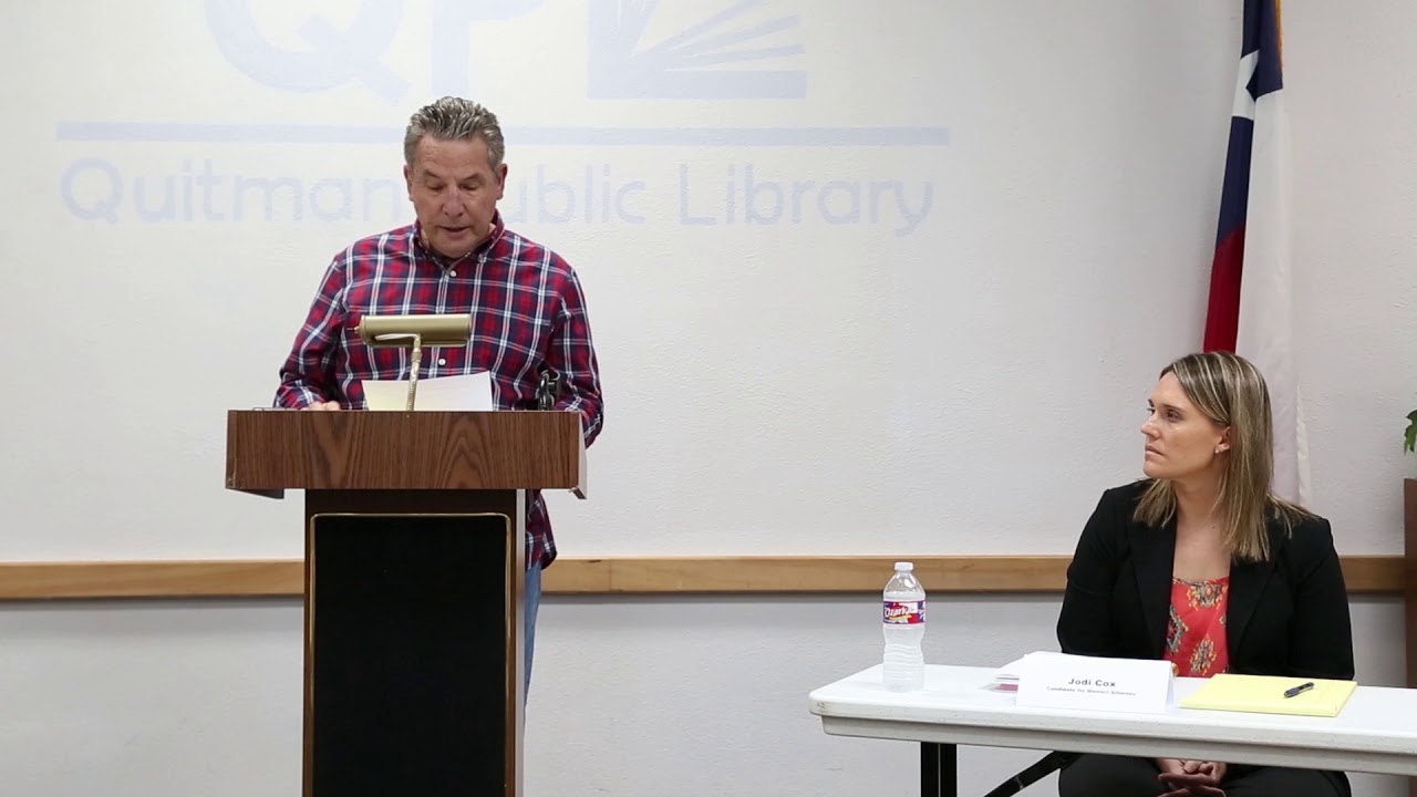 2020 Wood County District Attorney Candidate Forum YouTube