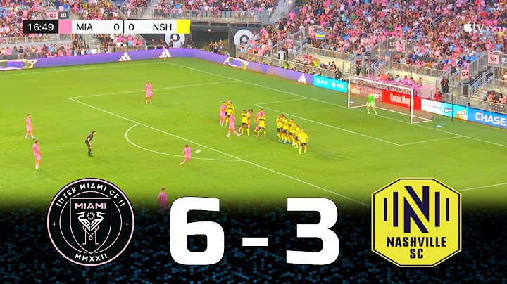 Lionel Messi Always Rescue Inter Miami Against Nashville From Embarrassing Defeat