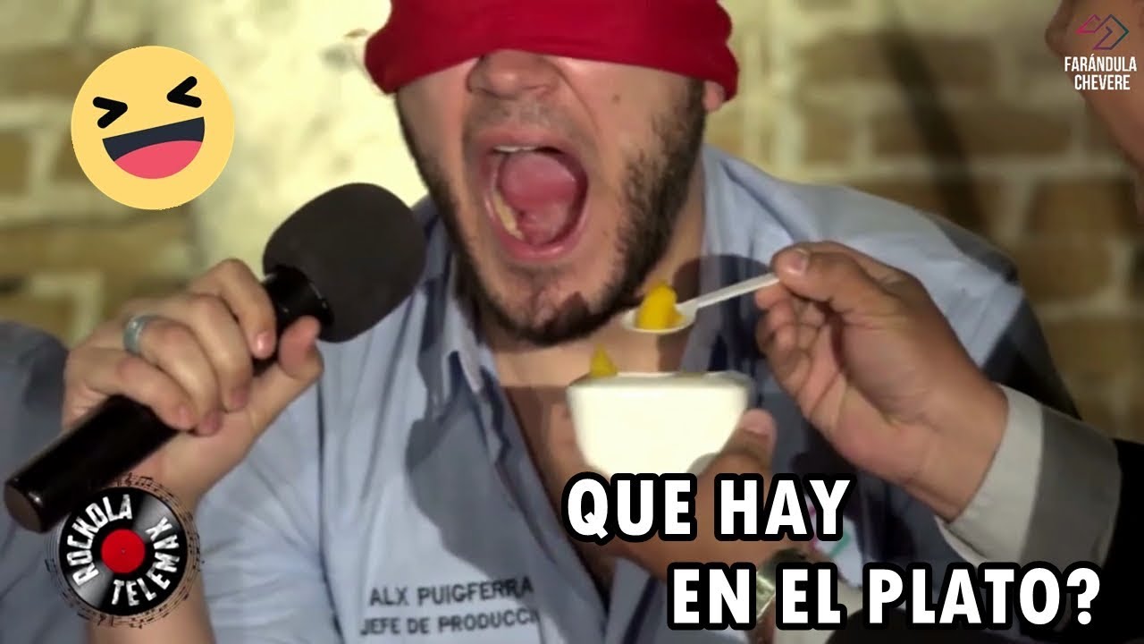 RETO A CIEGAS ¿QUE HAY EN EL PLATO ? Farandula Chevere & Rockola Telemax blogs about anxiety