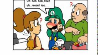 Luigi's Farting Problem- Mario Comics