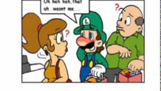 Luigis Farting Problem- Mario Comics
