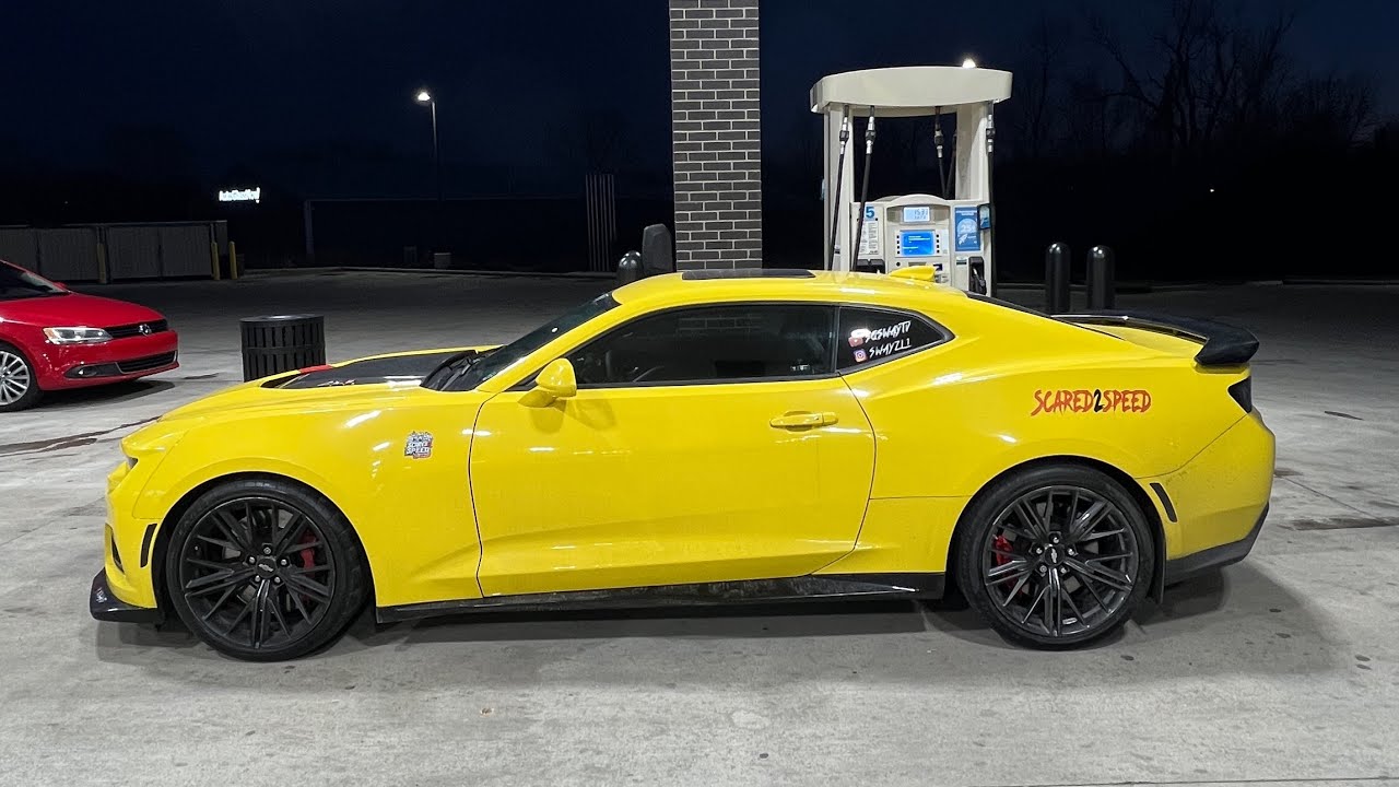 НОЧНОЙ КРУИЗ К ОЗЕРУ НА МОЕМ CAMARO ZL1 МОЩНОСТЬЮ 850 Л.С. | ВИД ОТ ПЕРВОГО ЛИЦА