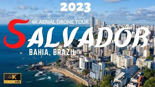 Salvador Bahia Brazil 4K Uhd Drone Footage