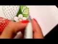 Copic markers coloring speedpaint - Strawberry