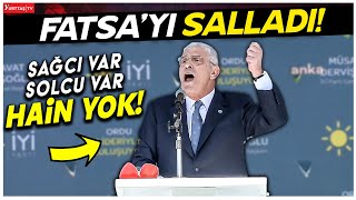 Müsavat Dervişoğlu Fatsa'da AKP'ye Meydan Okudu! 'Sağcı var! Solcu Var! Hain Yok!'