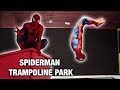 Spiderman VS Trampoline and Parkour In Real Life