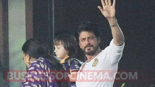 AbRam Khan's Adorable Moments With Shah Rukh Khan At IPL 2016 Match!