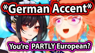 Nerissa Speaks German Accent and Surprises Kiara with Her IRL Fact 【Nerissa Ravencroft Hololive EN】