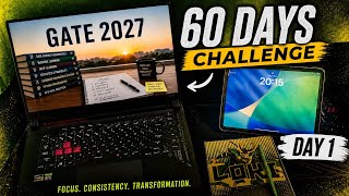 Day 1 of 60: The GATE 2027 Grind Begins 🔥