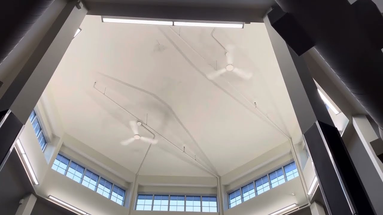 HRS Bronze Line  Industrial Ceiling Fans At Rest Stop