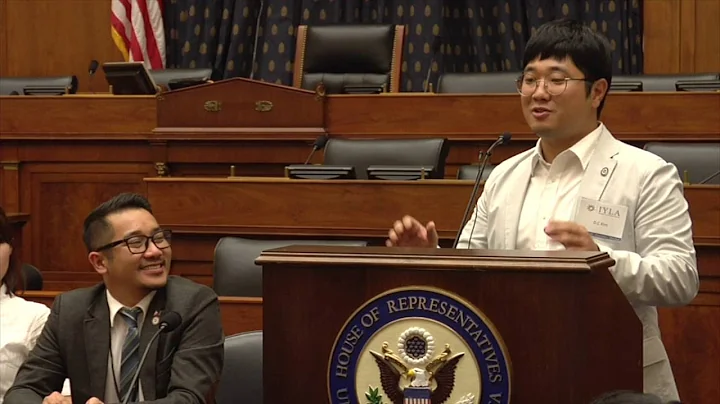 Dong Chan Kim speaks at the US Congress