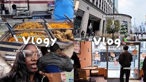 Vlog🍂A realistic day  in the life of a student living in New York | Spend the day with me…