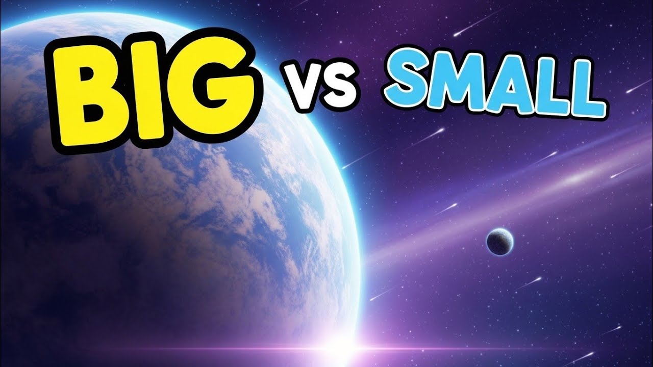Big vs Small in Space 🚀 | Solar System Song for Kids
