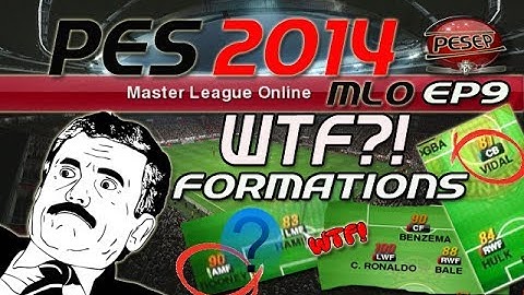 PES 2014: MLO Ep9 - WTF?!  Funny Formations.