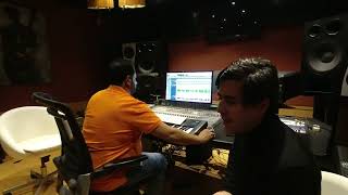 BABAK RAHNAMA IN THE STUDIO RECORDING PART 1