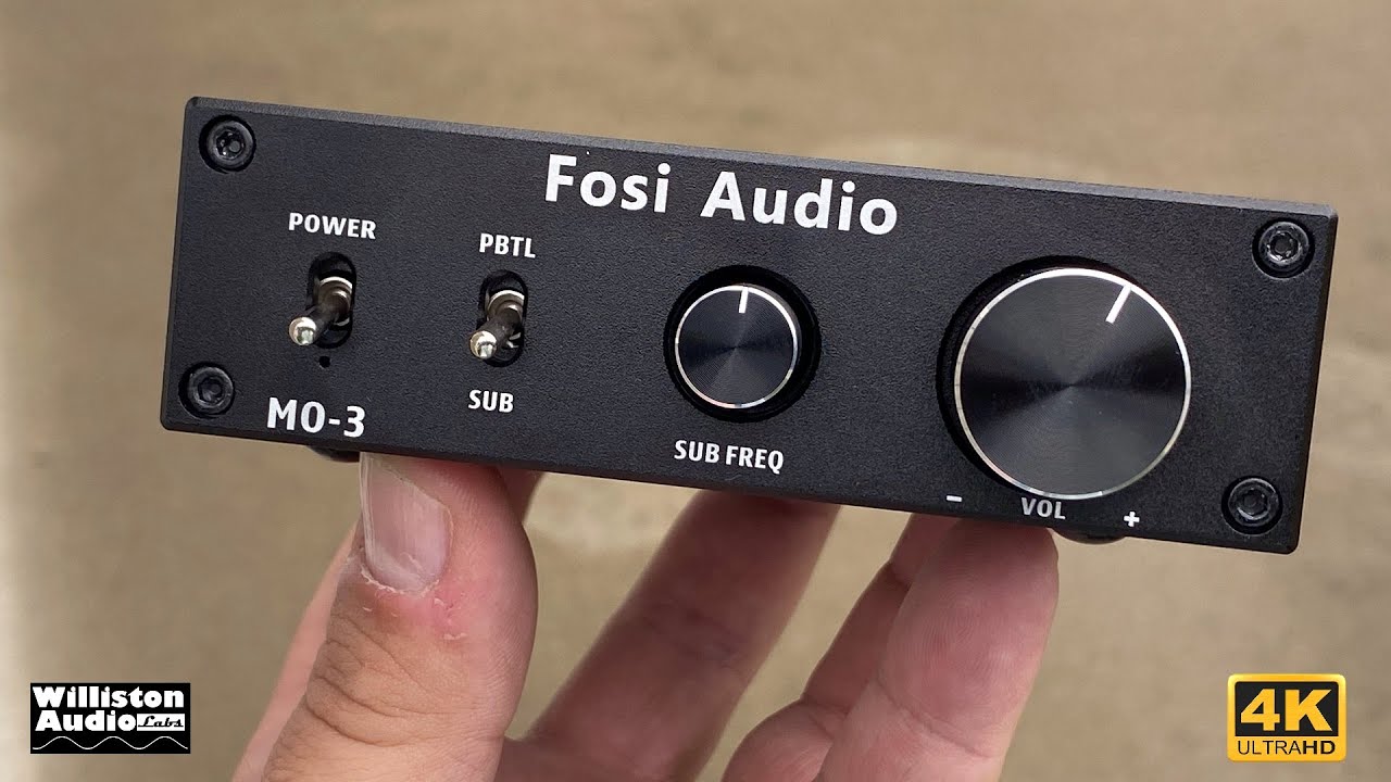 Amazon Best Seller? Fosi Audio M03 Monoblock Home Audio Amplifier [4K
