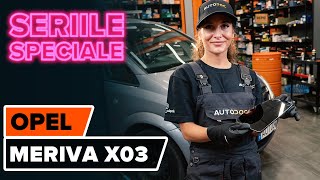 Întreținere și manual service Opel Meriva A 2009 - tutoriale video gratuit