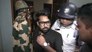 কলকাতার পার্ক সার্কাস সাত মাথার মোড়ে পুলিশ ও স্থানীয় বাসিন্দাদের মধ্যে সংঘর্ষ