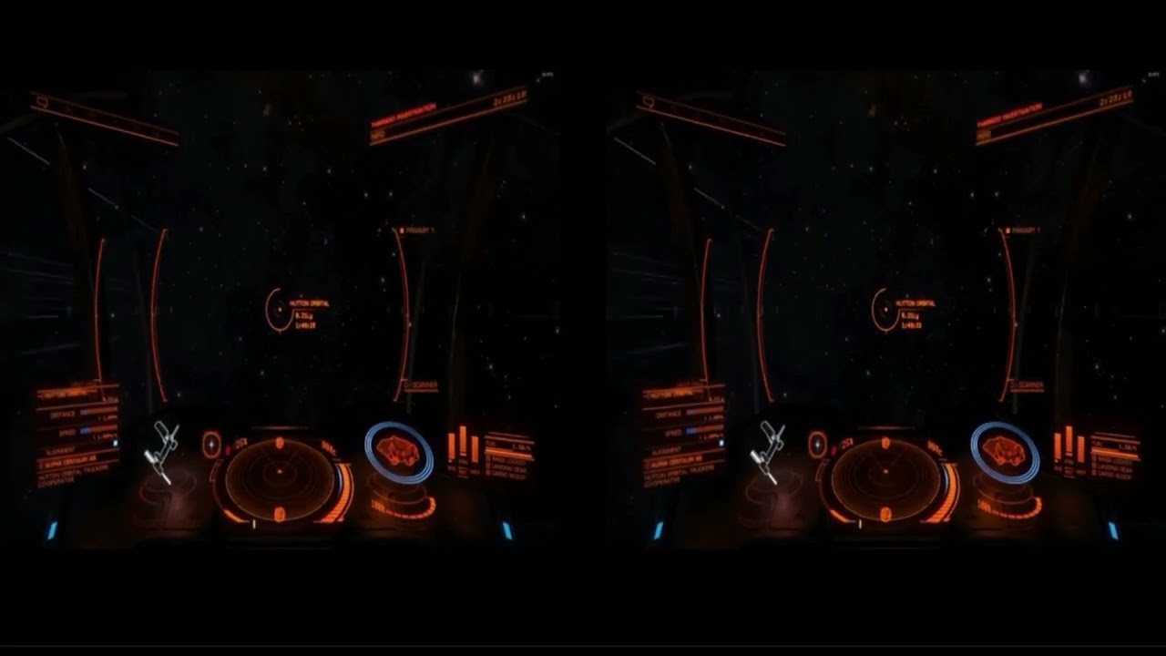 VR Elite Dangerous   journey to Hutton Orbital