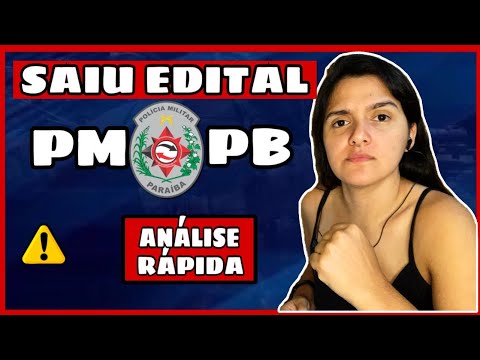 ANÁLISE EDITAL PMPB