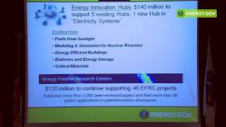 U.S. Energy Department FY2013 Budget Roll Out