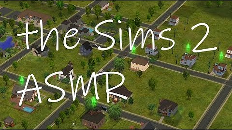 ASMR - the Sims 2 nostalgia!! Part 1 - Create a Family