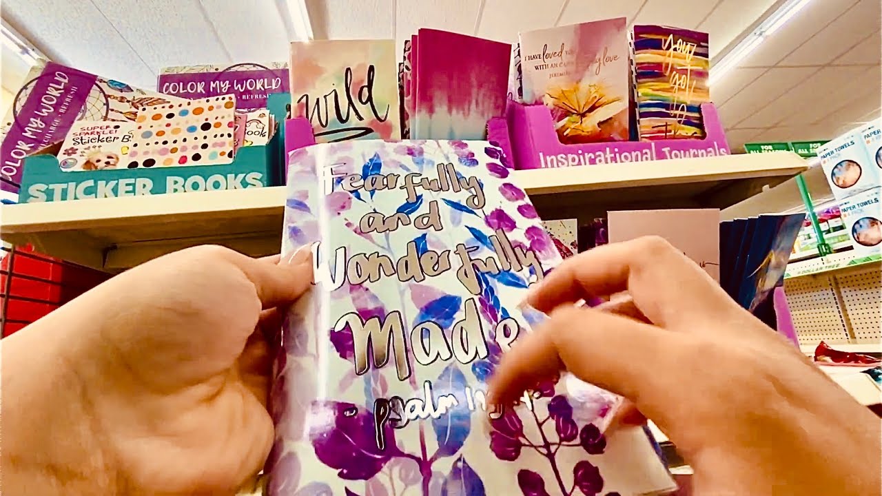 PUBLIC ASMR | DOLLAR TREE TINGLES | TAPPING | TRACING