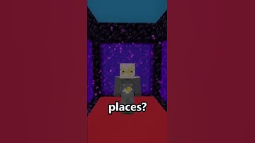 There are 3 SECRET EXITS to this Nether Portal...