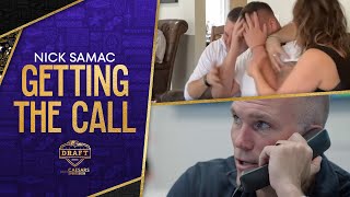 Nick Samac’s Emotional Draft Call | Baltimore Ravens