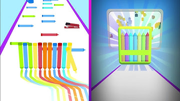 Pen Race - All Levels Gameplay Walkthrough Android,ios (Levels 1-2)