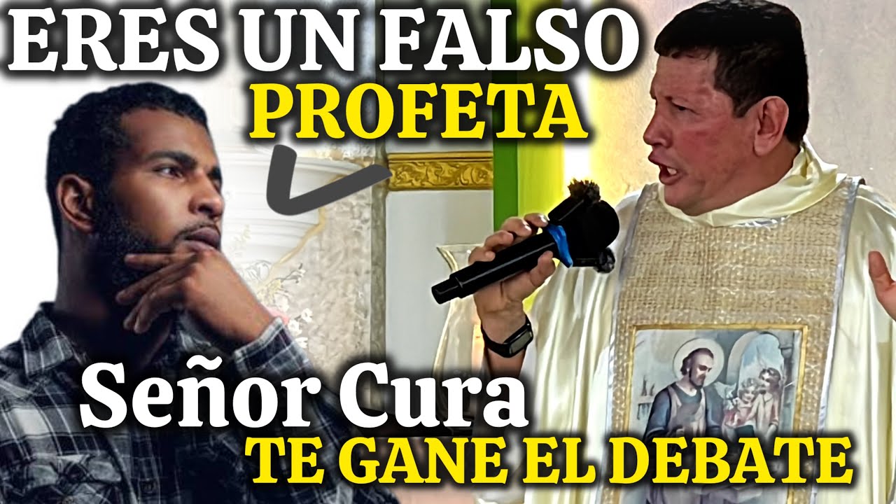 PENTECOSTAL le Devuelve La CITA al PADRE LUIS TORO😱INTENTA CONFUNDIRLO con La DOCTRINA ⚠️