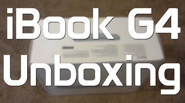 iBook G4 Unboxing & Overview