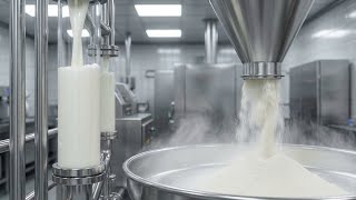 Een Kijkje In De Melkpoederfabriek Hoe Verse Melk Verandert In Puur Poeder Het Volledige Proces