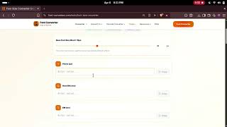 🔥 TitleConvert Font Sizes Instantly ⚡ Free PX, REM, EM & PT Font Size Converter Tool