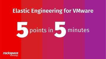 5 Points in 5 Minutes - Elastic Engineering for VMware
