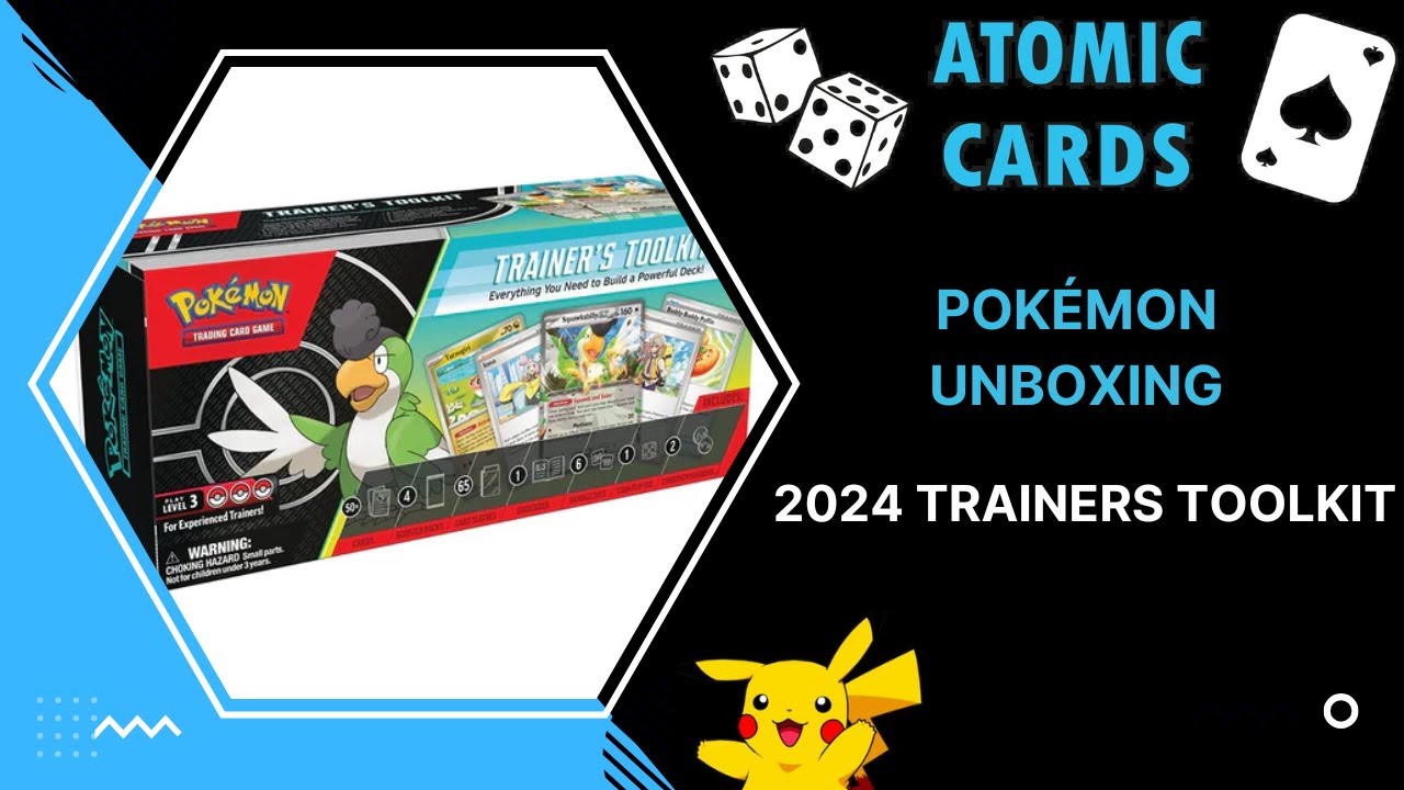 Pokémon Unboxing - 2024 Trainers Toolkit - YouTube