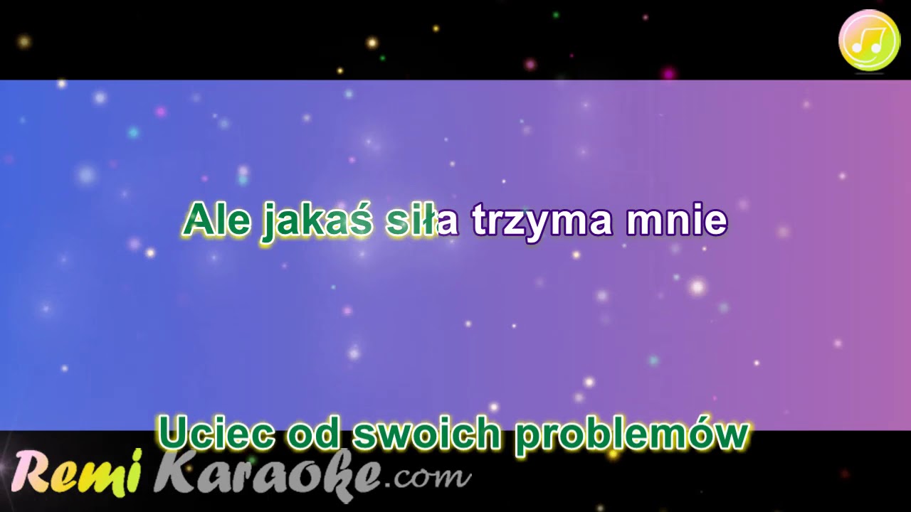 Na Bębenku Sobie Gram Tekst Classic - Masz w Sobie Coś (karaoke - RemiKaraoke.com) - YouTube