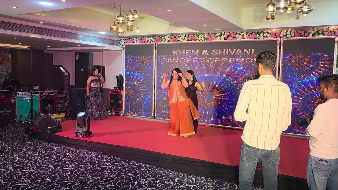 Bridesmaids dance performance 