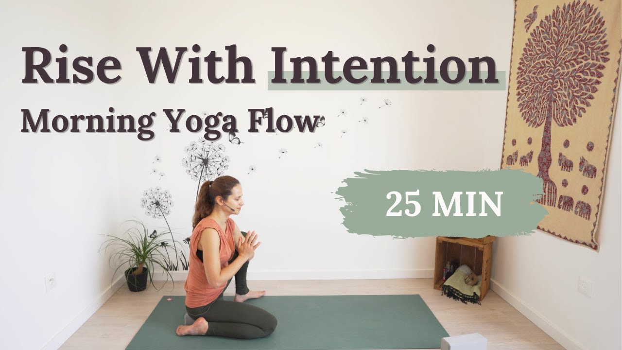 Rise with Intention | 25-Minute Morning Yoga to Feel Calm & Grounded