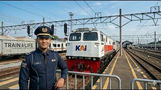 MENJADI MASINIS KERETA API INDONESIA || RAIL TRAIN RAILWAY SIMULATOR