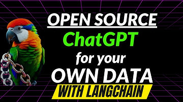 Talk to YOUR DATA without OpenAI APIs: LangChain